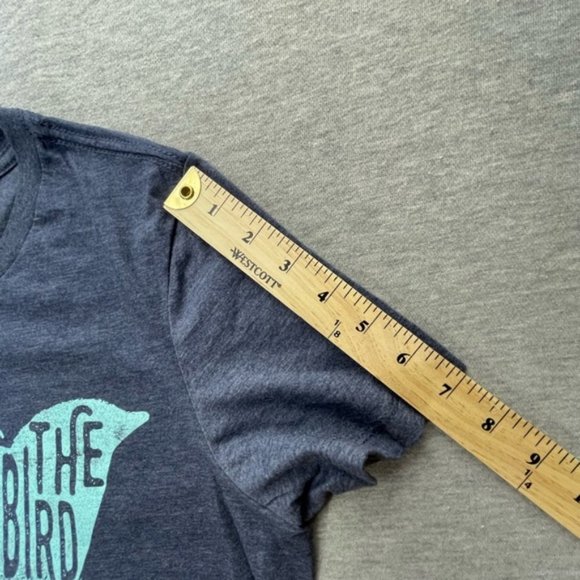 BLUEBIRD Cafe Womens Blue T-Shirt Size XXL Since 1982 Nashville TN - Picture 7 of 7